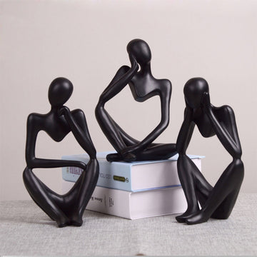 Abstract Thinker Statue